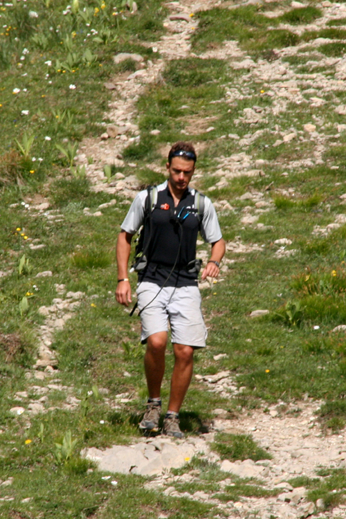 Greg en descente, facile